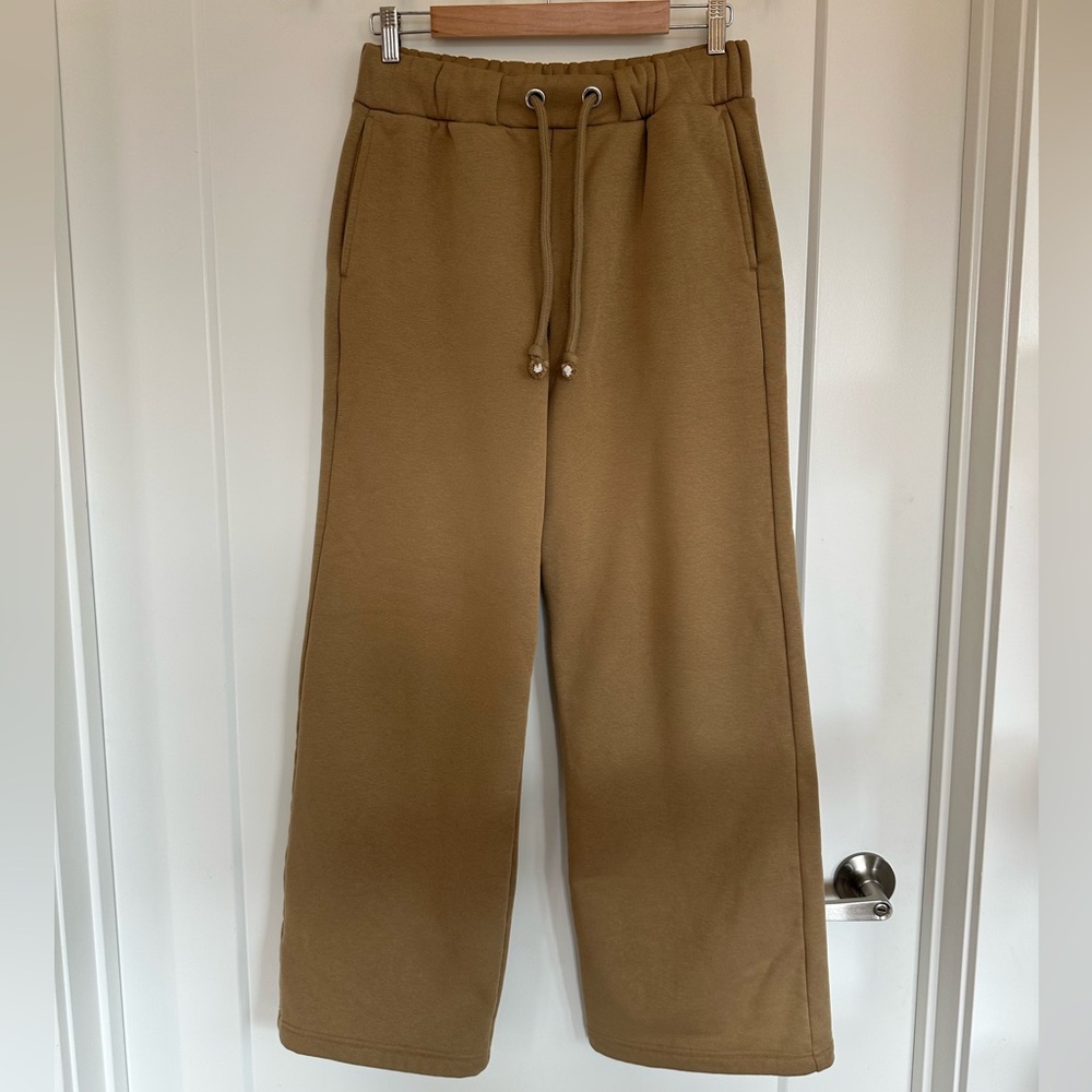 Girlfriend Collective Brown Sweatpants Size Small